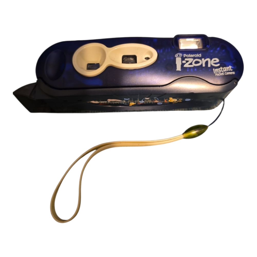 Vintage Polaroid i-Zone Instant Pocket Camera - Blue and Cream